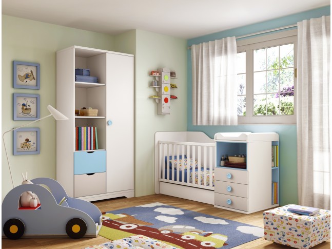 Chambre bébé complète & modulable à prix so doux so nuit De Mixte Chambre désign bébé