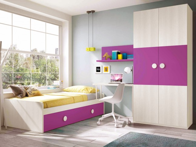 Fournisseur pour chambre enfant complète & lit bébé glicerio ... Lit pour enfant fille