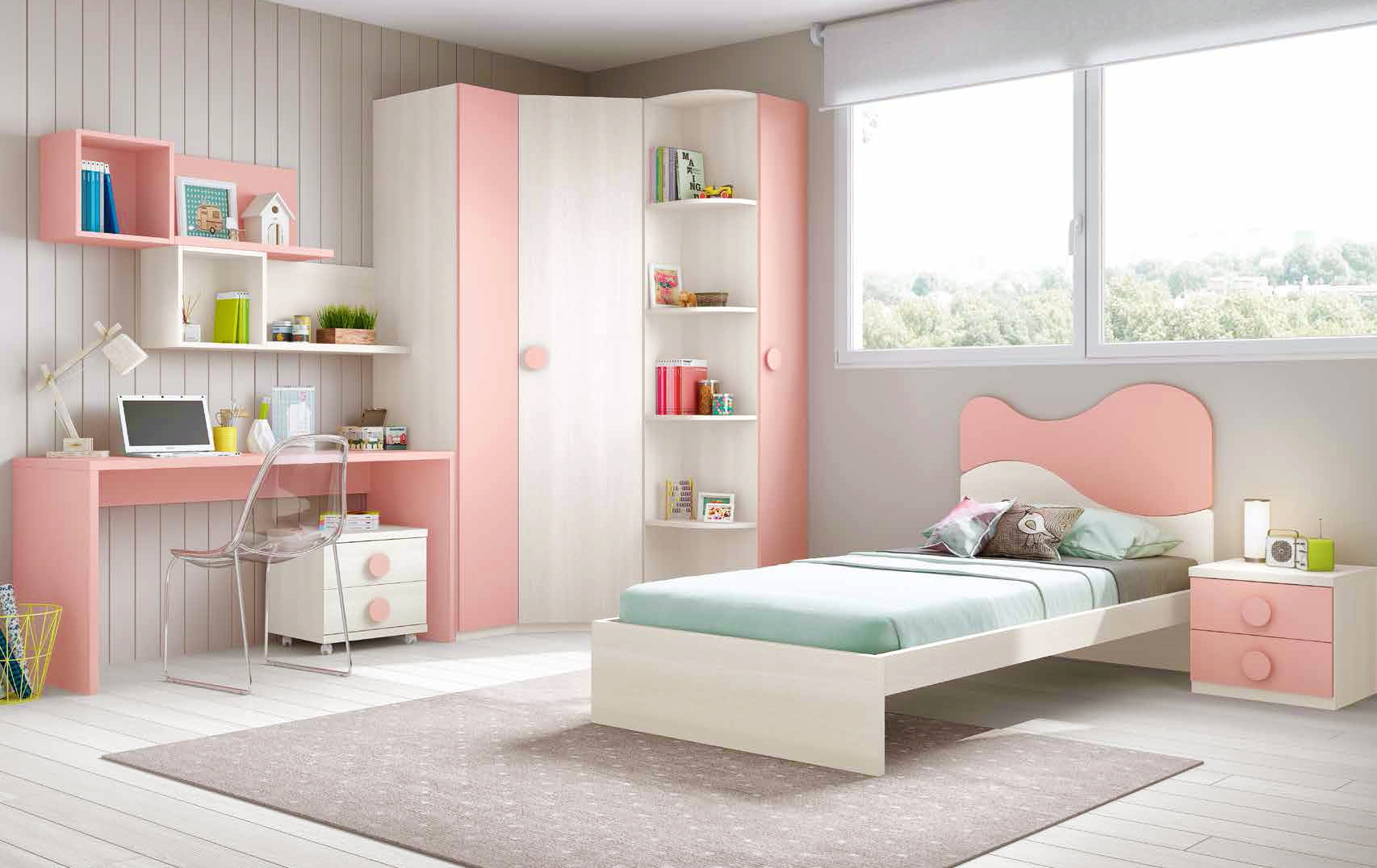 Chambre fille rose et gris clair: idees design chambre enfant ...