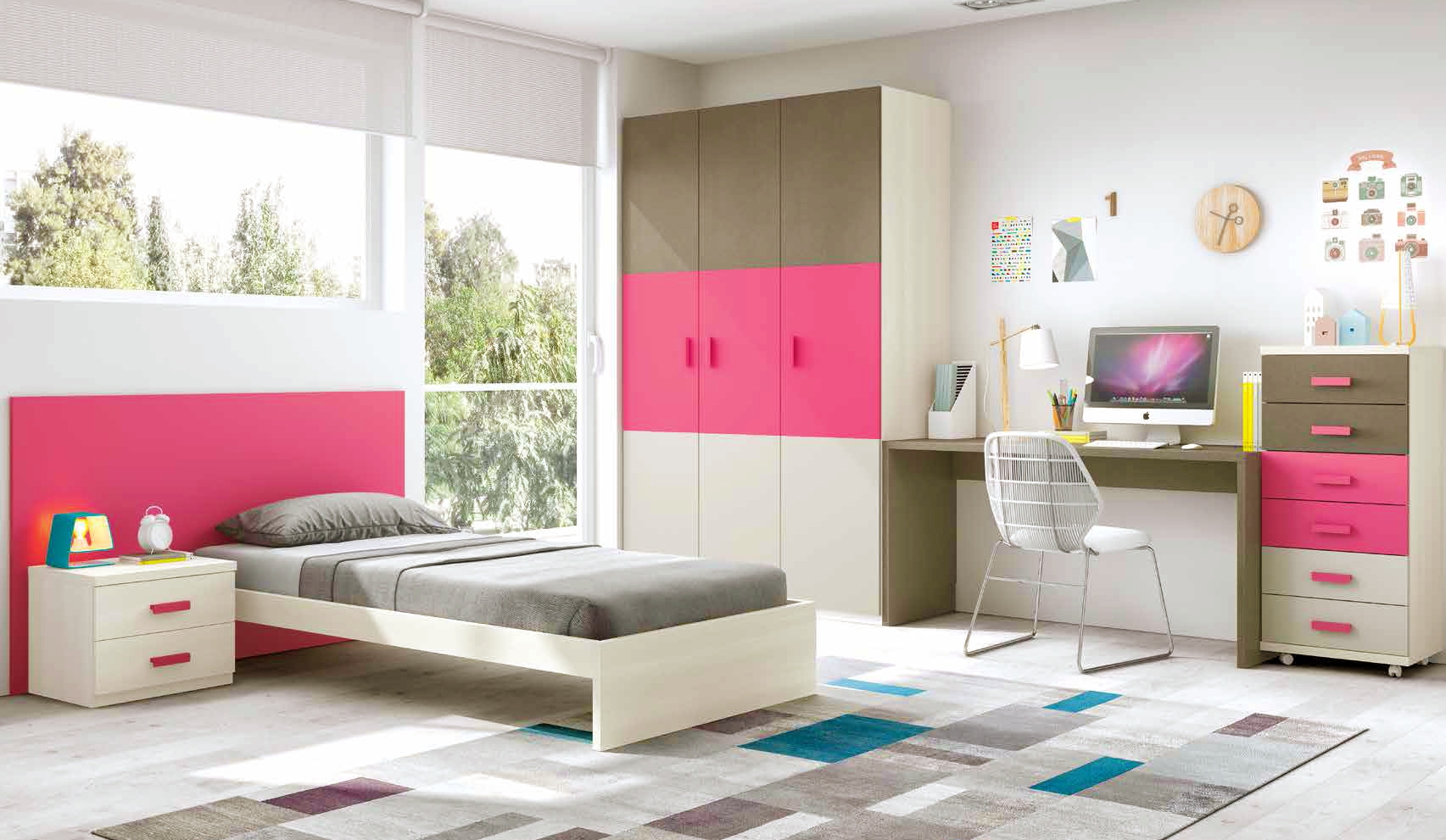 Chambre fille rose et gris clair: idees design chambre enfant ...
