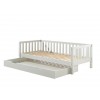 Lit banquette enfant blanc COSY coloris blanc - SONUIT