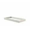 Lit banquette enfant blanc COSY coloris blanc - SONUIT