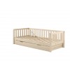 Lit banquette enfant  COSY coloris nature - SONUIT