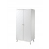 Armoire 2 portes LILLY coloris blanc - SONUIT