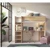 Lit mezzanine avec bureau F207 - GLICERIO EVOLUTION