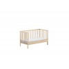 Lit bébé évolutif LIVIO 70x140 cm hêtre naturel vernis mat - SONUIT