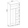 Armoire 2 portes de rangement  - SONUIT