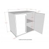 Lit compact LIVIO 2 armoires + bureau - SONUIT