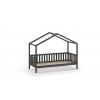 Lit enfant cabane NICE antracite 90x200 cm- SONUIT